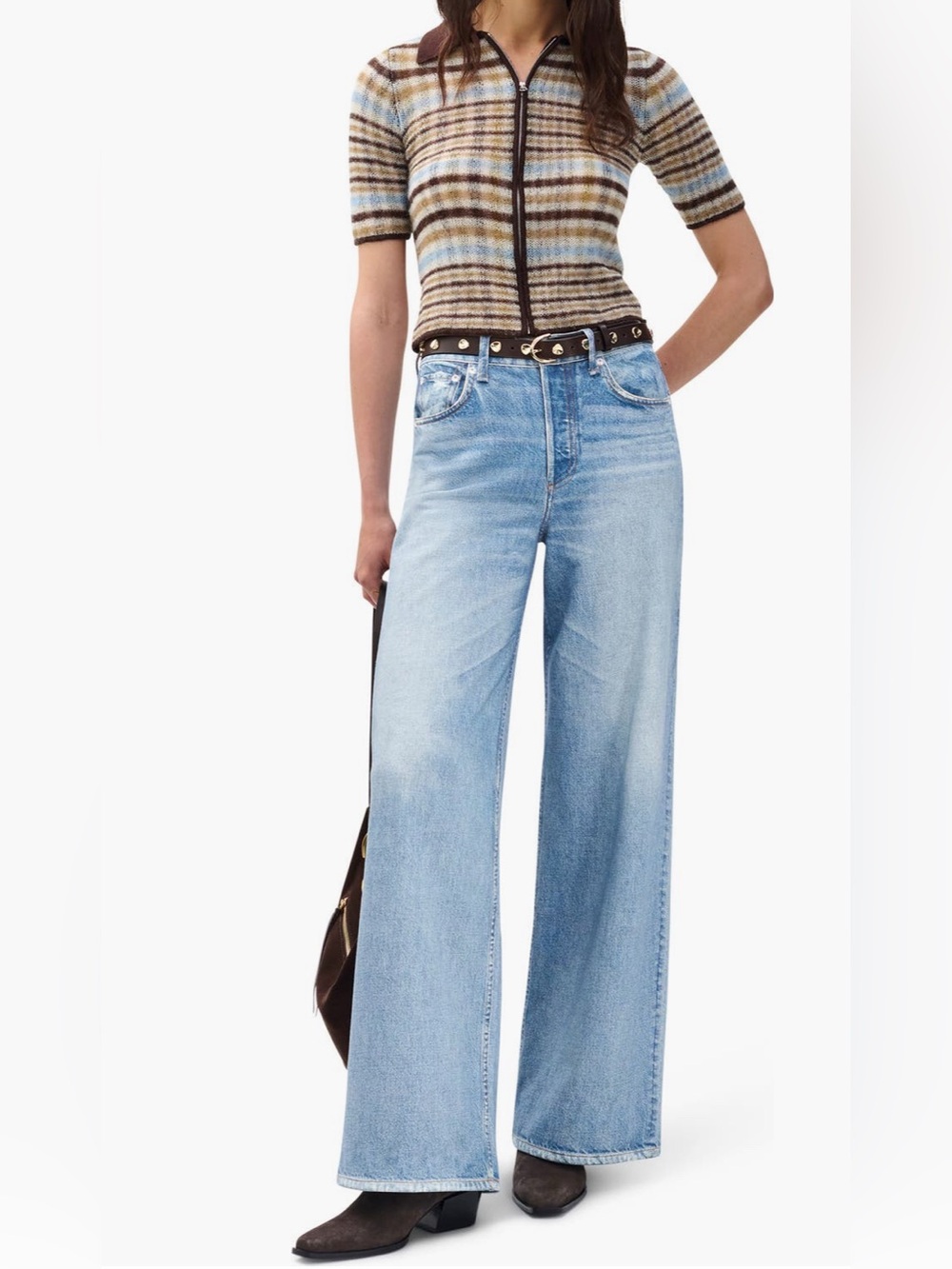 rag & bone 

RAILY
MIRAMAR TERRY
SOFIE WIDE PANTS 👖 

Wide-Leg Jeans
29/30/31/32